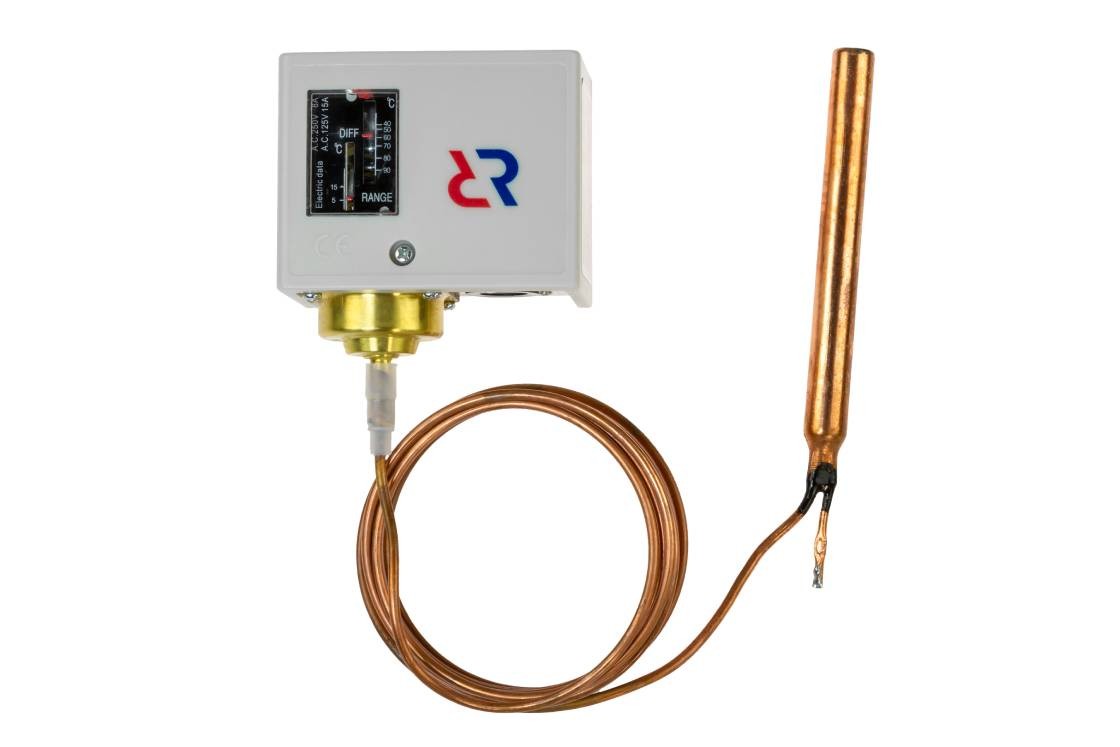 KP_R — реле температуры с термобаллоном Ридан