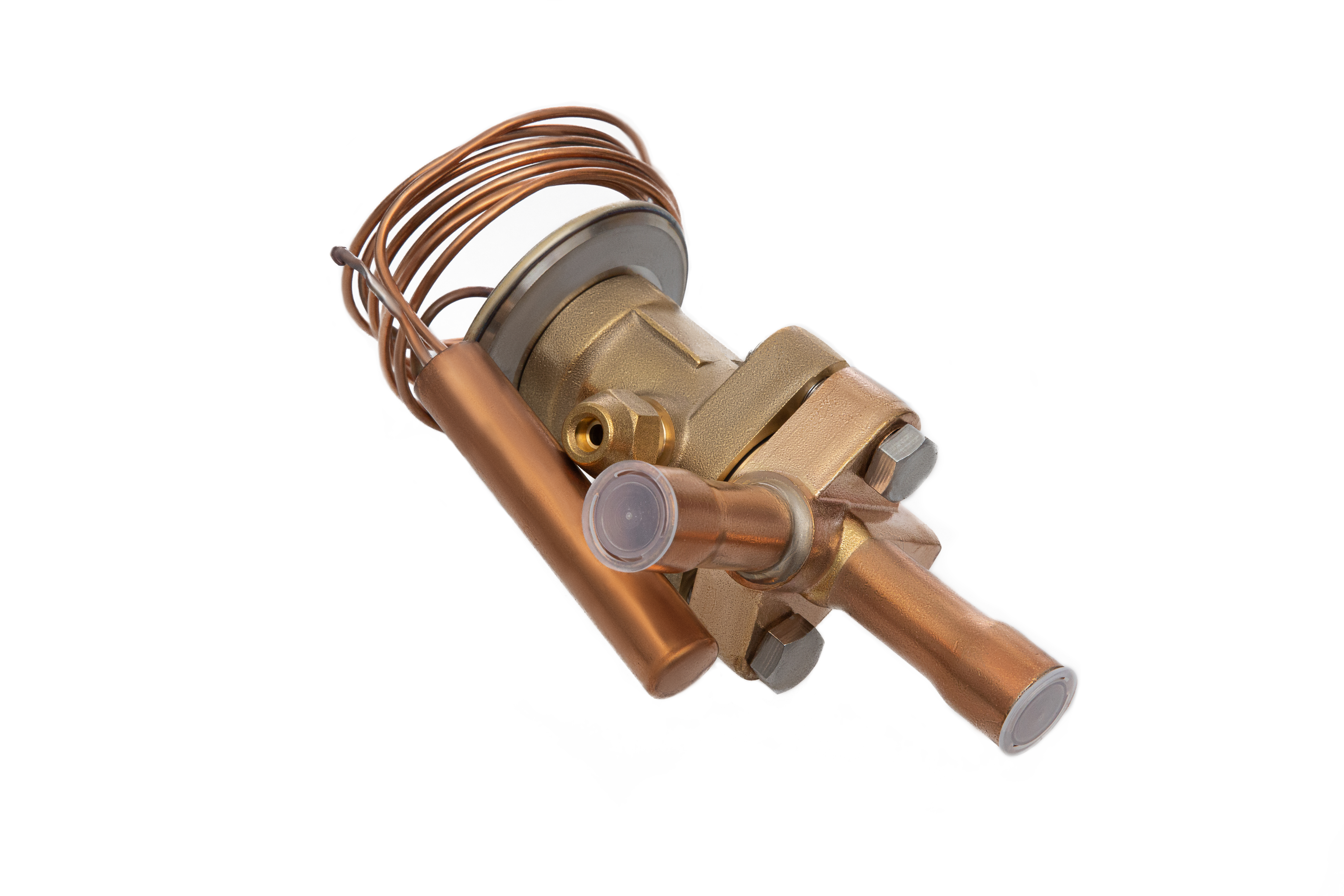 Ридан 069B1104R — Клапан терморегулирующий TE5-3.5, R404A, T кипения -40...10 ℃, угловой, присоединительные патрубки 5/8"