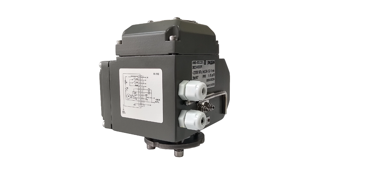 Ридан 082X4511R — Электропривод Ридан-АМБ-005.24 для ЗДМ DN65-80; 24 В Пост. ток