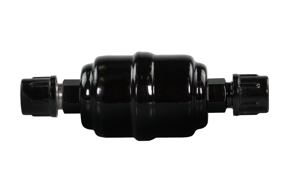 Ридан 023B8017R — Герметичный фильтр-осушитель с шариковой засыпкой DGL 165, присоединительные патрубки 5/8", под отбортовку