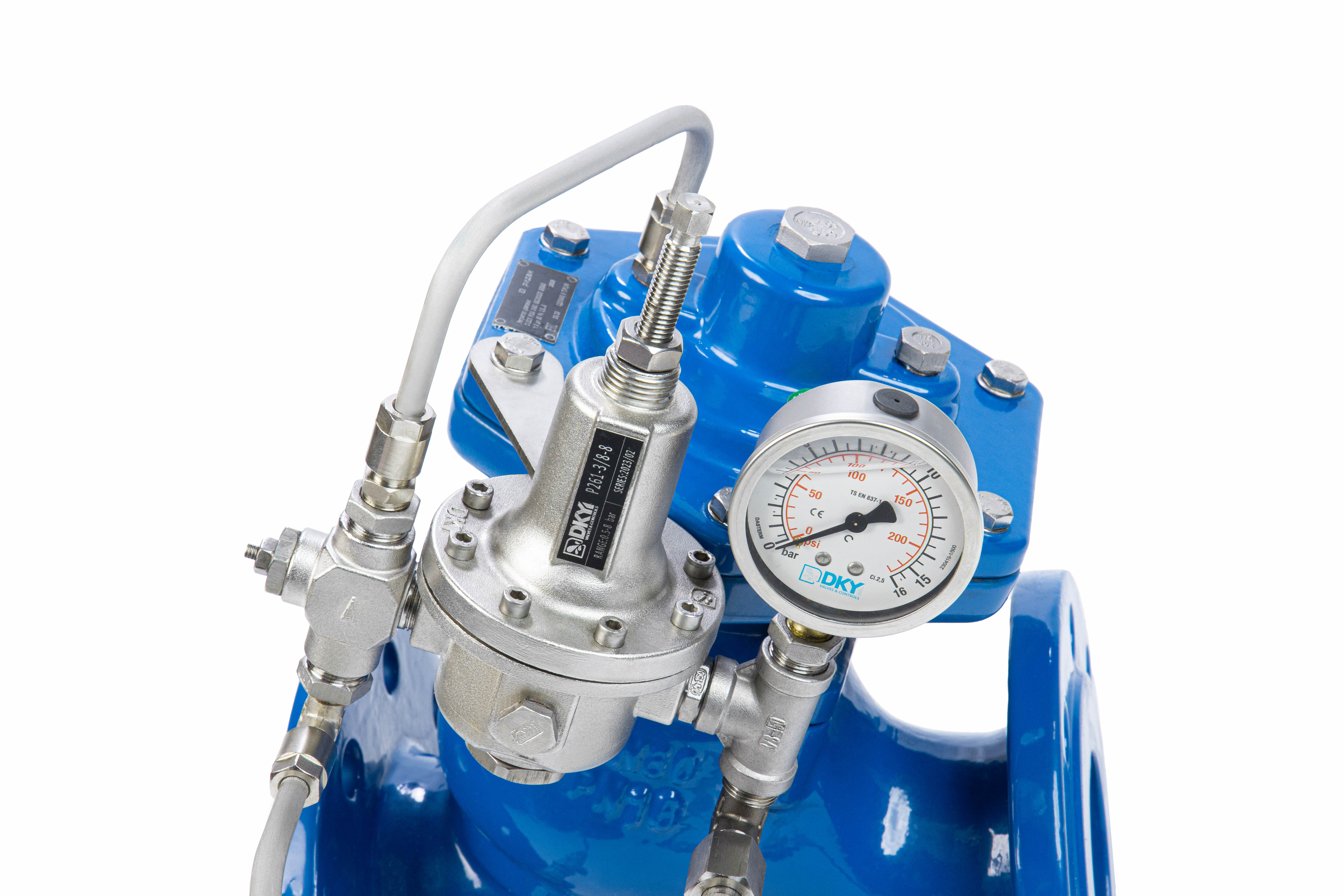 Ридан C301-R 082X6140RL — Регулятор давления «до себя» в сборе DN50, PN16 (диапазон настройки: 0,5...8 бар, L=230 мм)