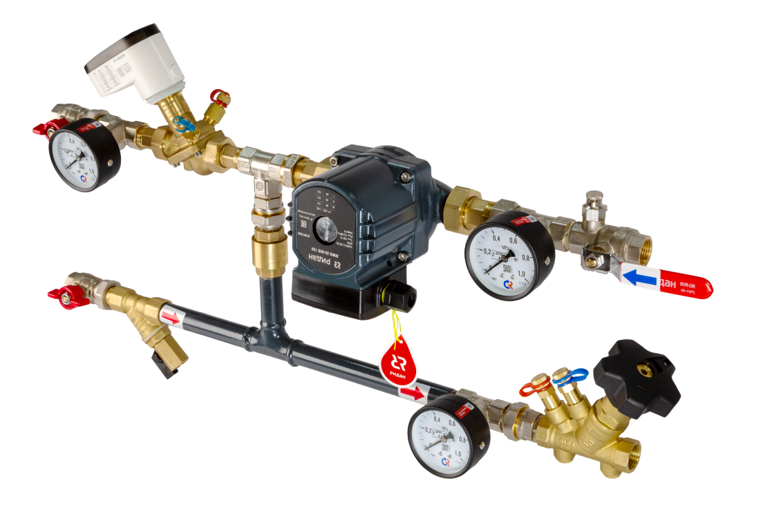 Ридан 122W0104LR — Узел теплоснабжения АУУ-AQT-105-32-32-C-S левый, 0-10В L