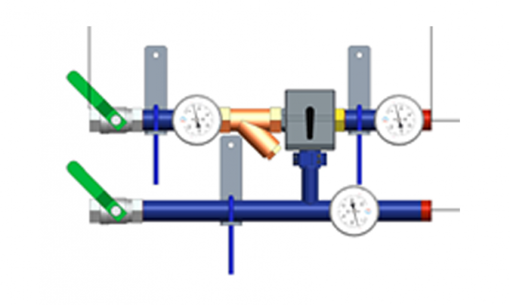 Ридан 150U3653 — Узлы холодоснабжения с термоманометрами АУУ-Х/М-32-10