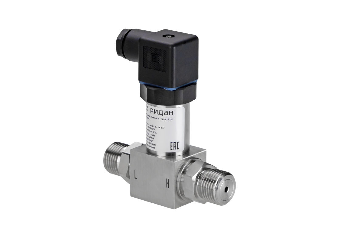 Ридан 050G0402R — Преобразователь перепада давления ADP2000R, 0-4 бар, 4-20 мА, G 1/2
