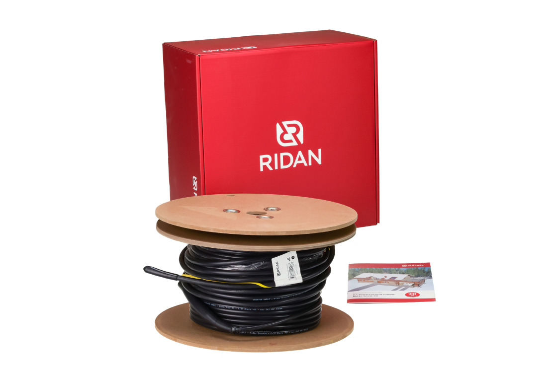 21RT0640R — Нагревательный кабель Ridan Snow-30, 2060 Вт, 230 В, 70 м