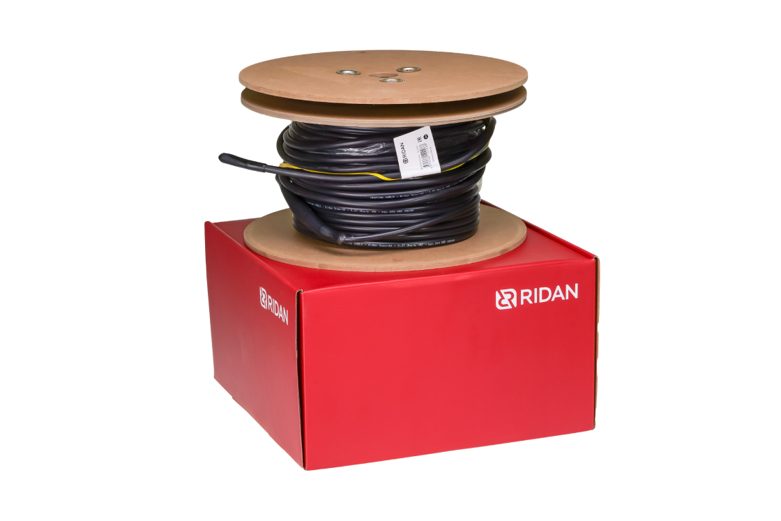 21RT0642R — Нагревательный кабель Ridan Snow-30, 2420 Вт, 230 В, 85 м